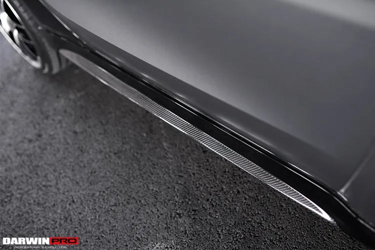 2016-2020 Smart Fortwo 453 BKSS Style Partial Carbon Fiber Side Skirts