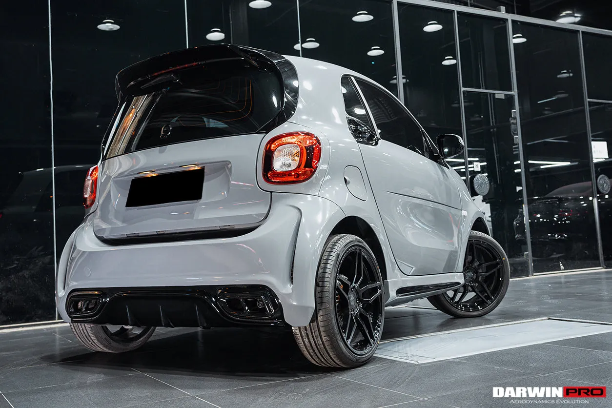 2016-2020 Smart Fortwo 453 BKSS Style Partial Carbon Fiber Side Skirts