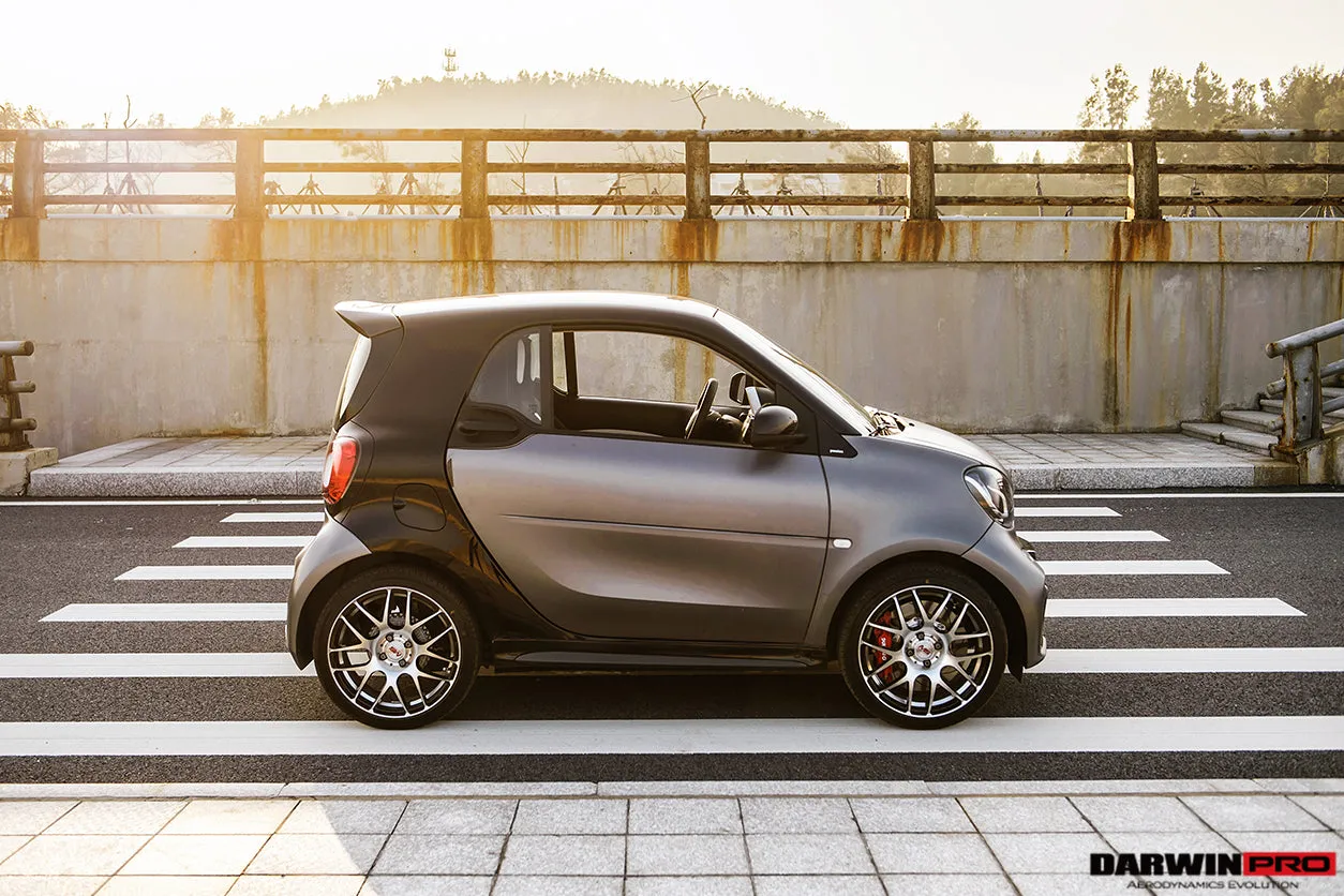 2016-2020 Smart Fortwo 453 BKSS Style Partial Carbon Fiber Side Skirts