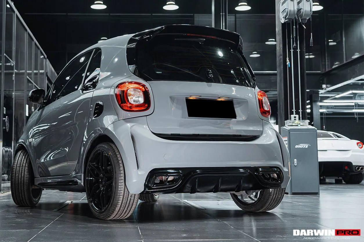 2016-2020 Smart Fortwo 453 BKSS Style Partial Carbon Fiber Side Skirts