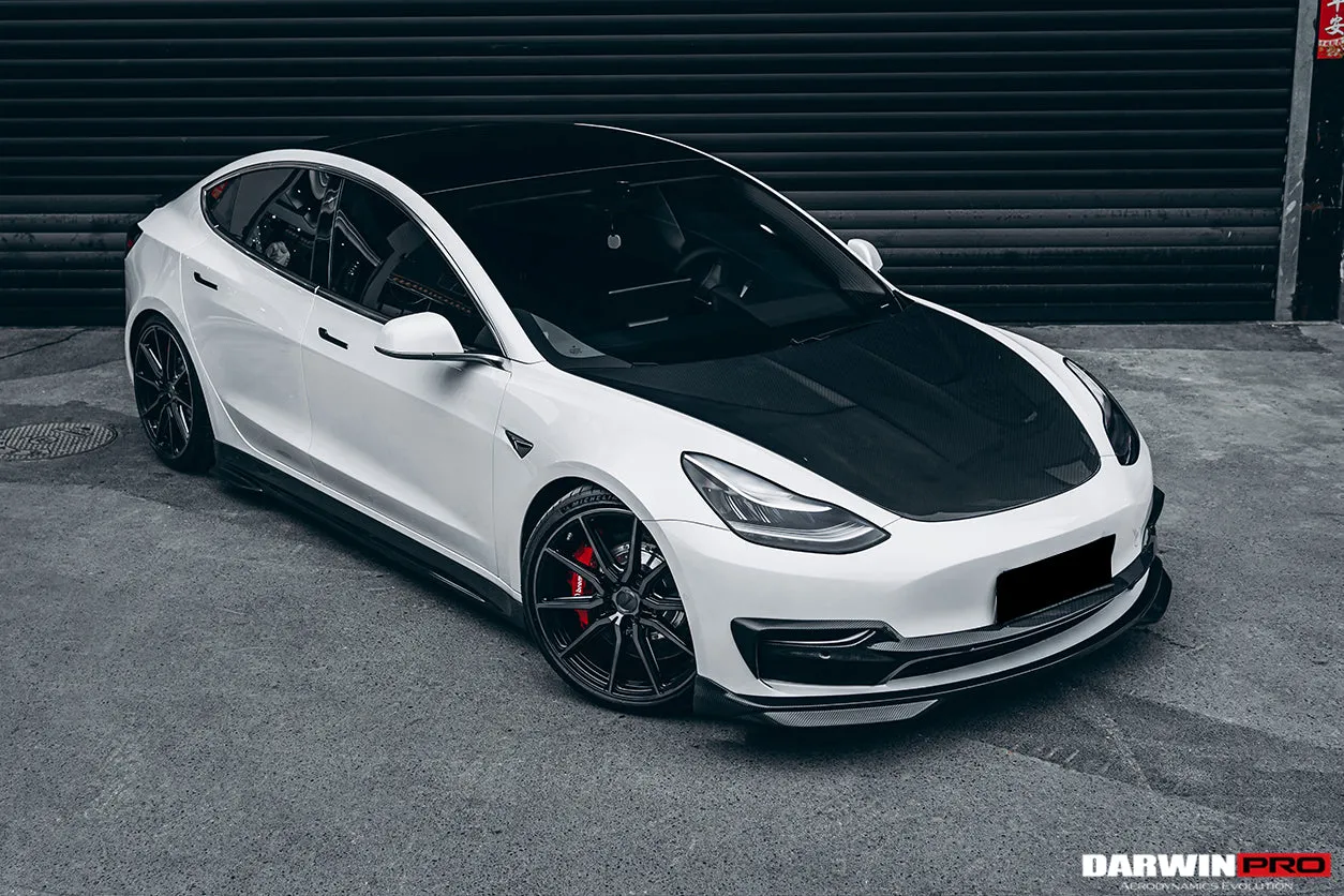 2017-2023 Tesla Model 3 IMP Performance Carbon Fiber Side Skirts