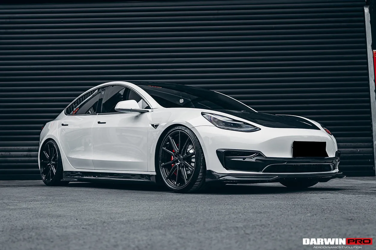 2017-2023 Tesla Model 3 IMP Performance Carbon Fiber Side Skirts