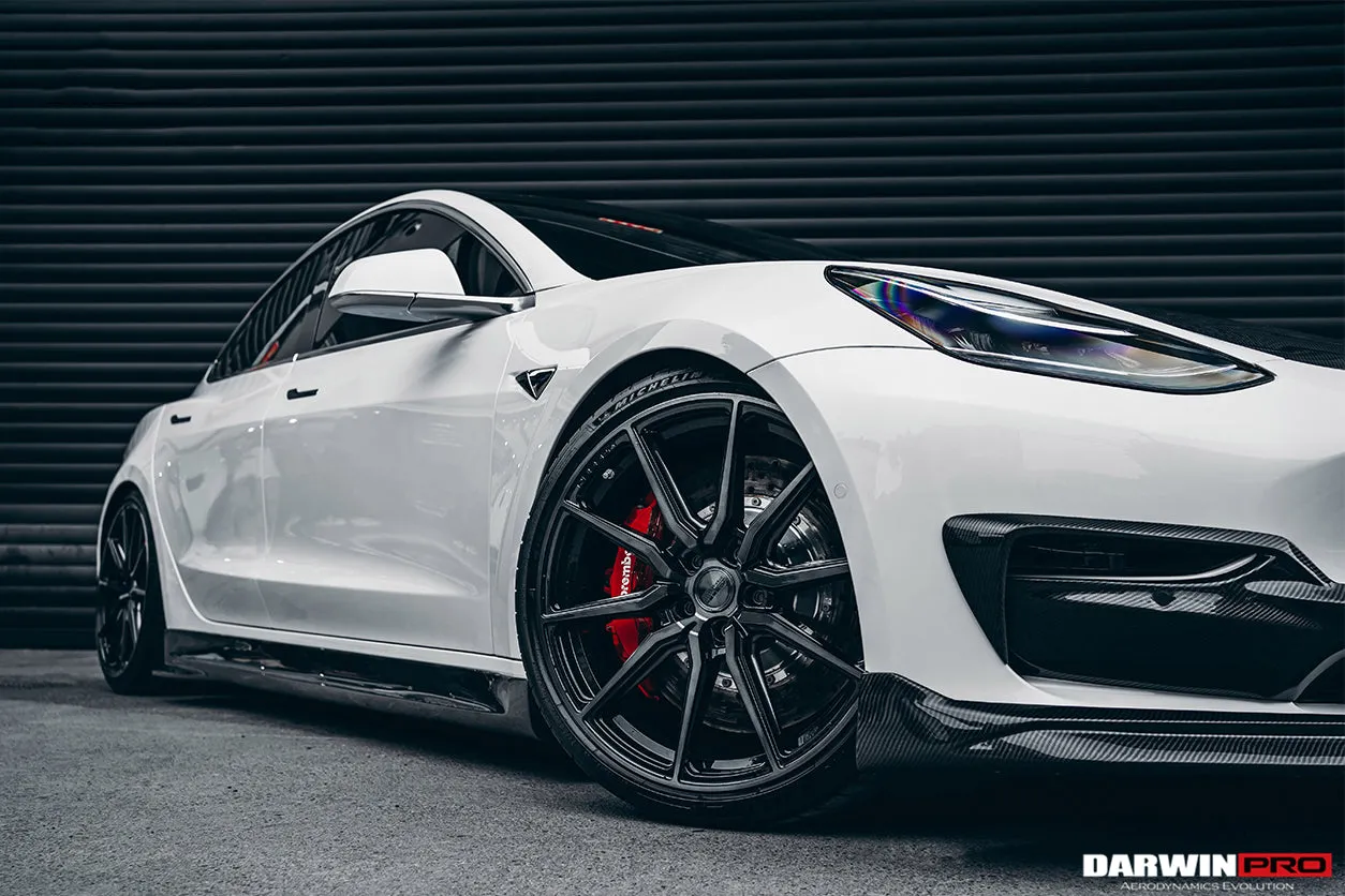 2017-2023 Tesla Model 3 IMP Performance Carbon Fiber Side Skirts