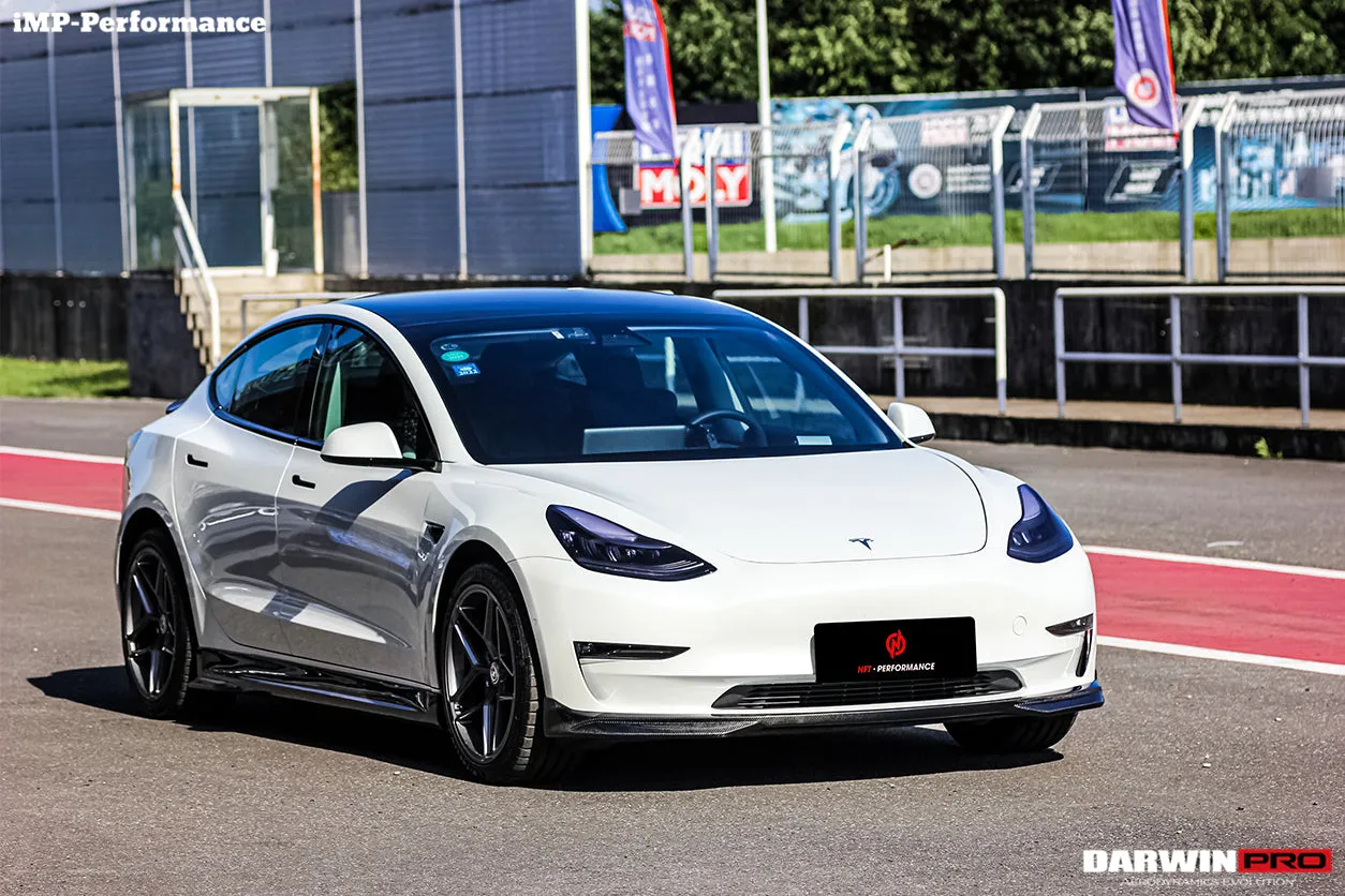 2017-2023 Tesla Model 3 IMP Performance Carbon Fiber Side Skirts