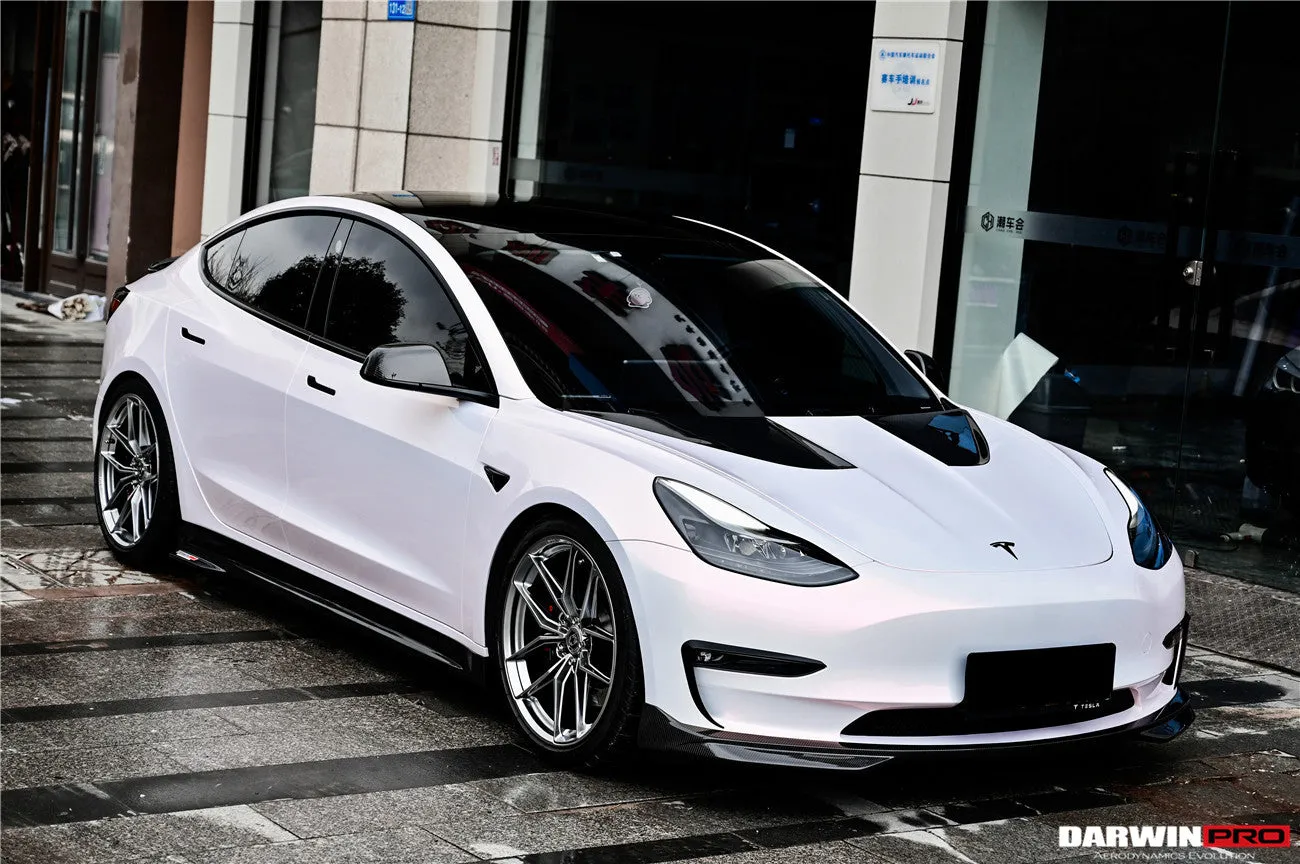 2017-2023 Tesla Model 3 IMP Performance Carbon Fiber Side Skirts