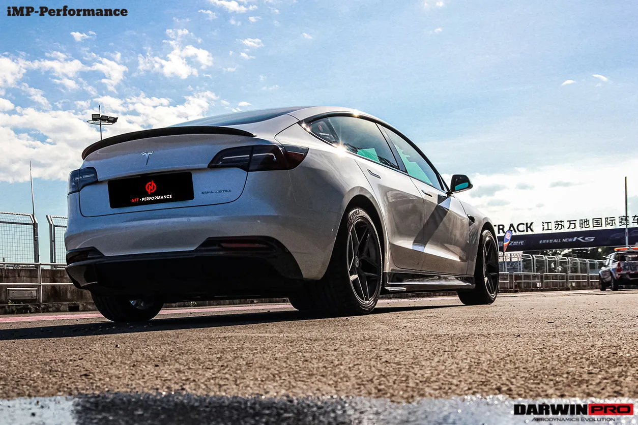 2017-2023 Tesla Model 3 IMP Performance Carbon Fiber Side Skirts