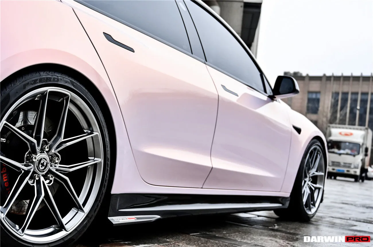 2017-2023 Tesla Model 3 IMP Performance Carbon Fiber Side Skirts