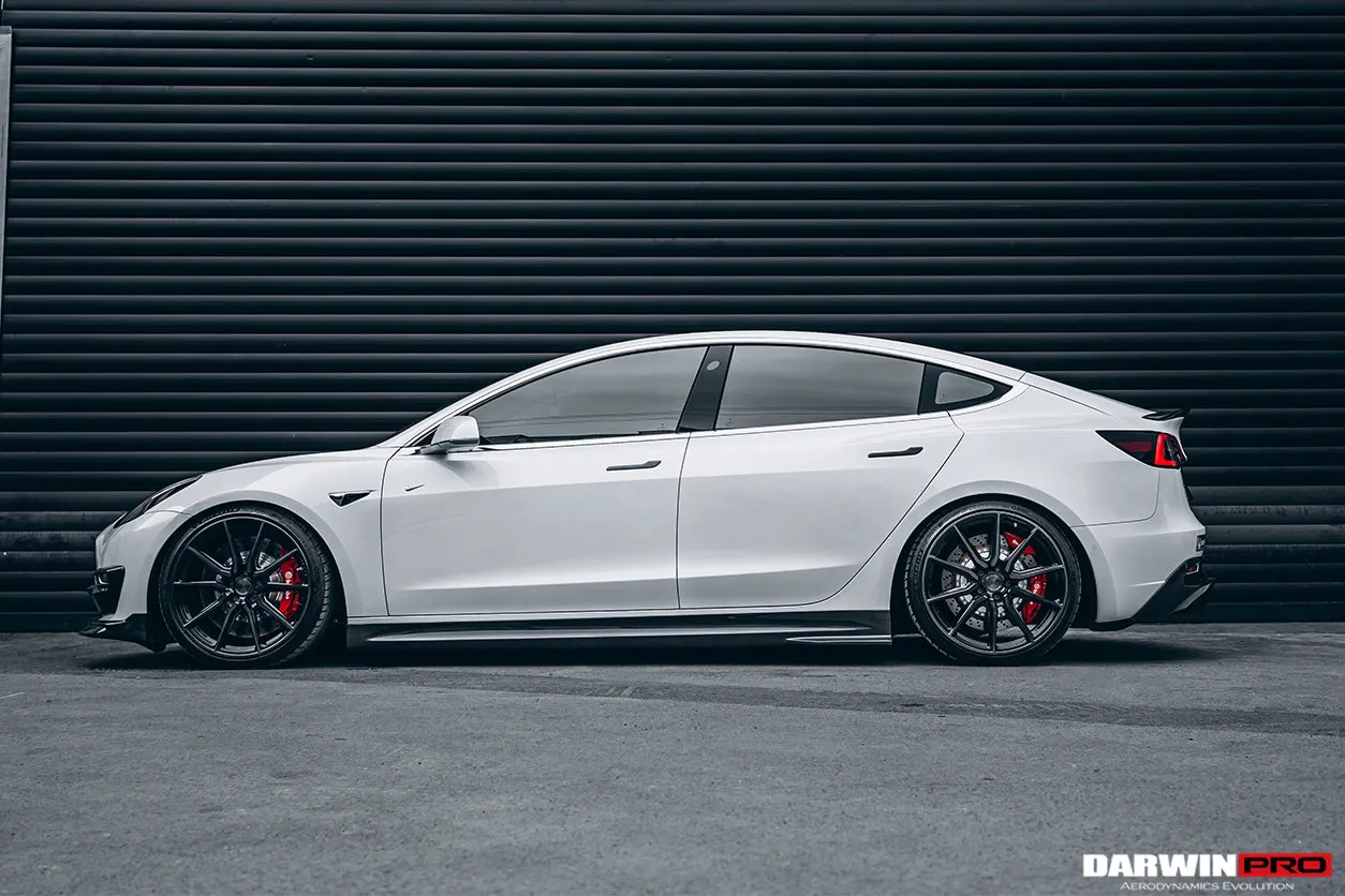 2017-2023 Tesla Model 3 IMP Performance Carbon Fiber Side Skirts