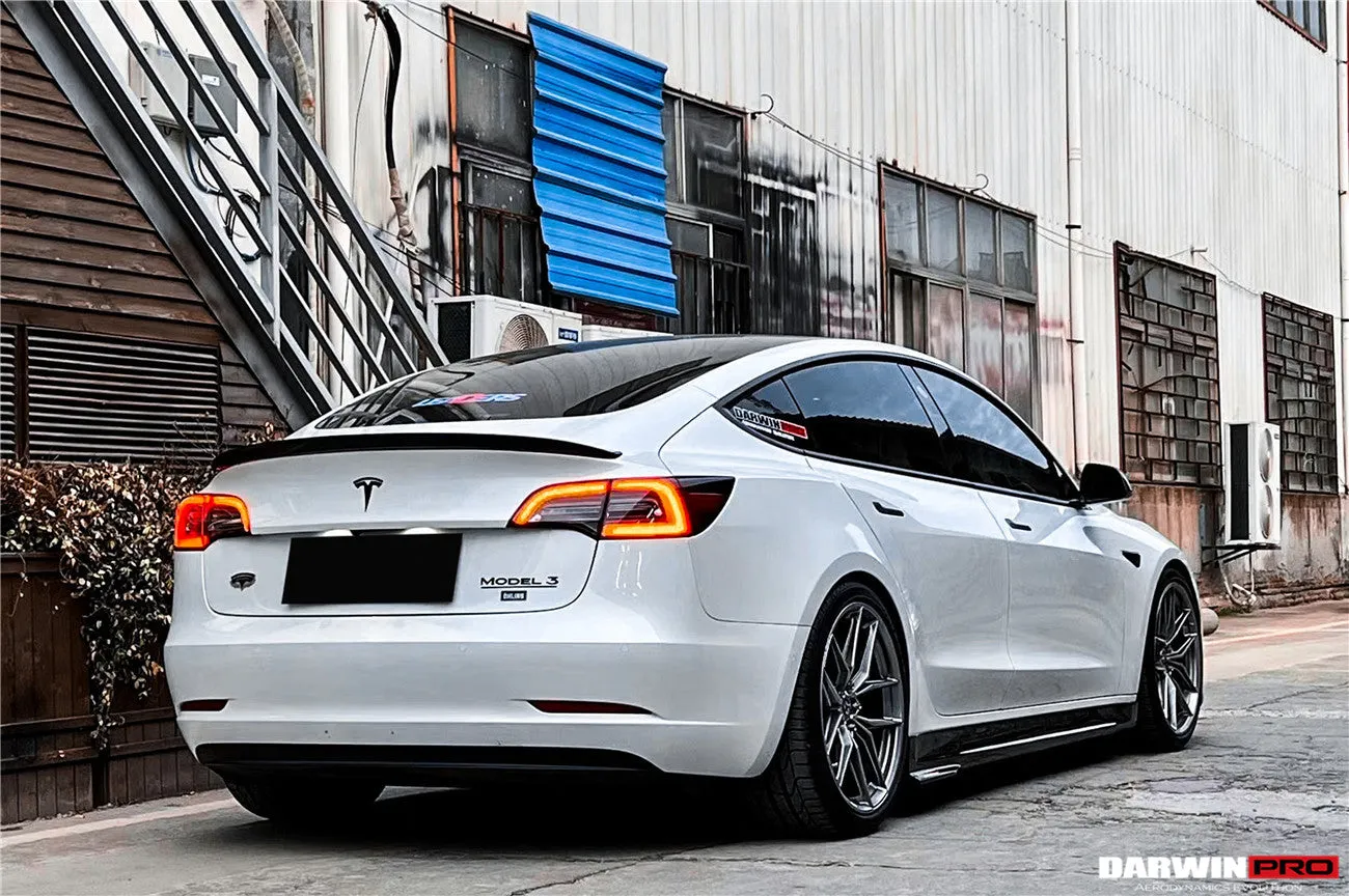 2017-2023 Tesla Model 3 IMP Performance Carbon Fiber Side Skirts