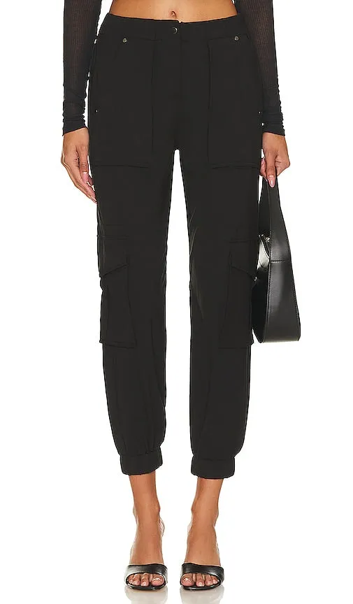 ALLSAINTS Frieda Jersey Trouser in Black