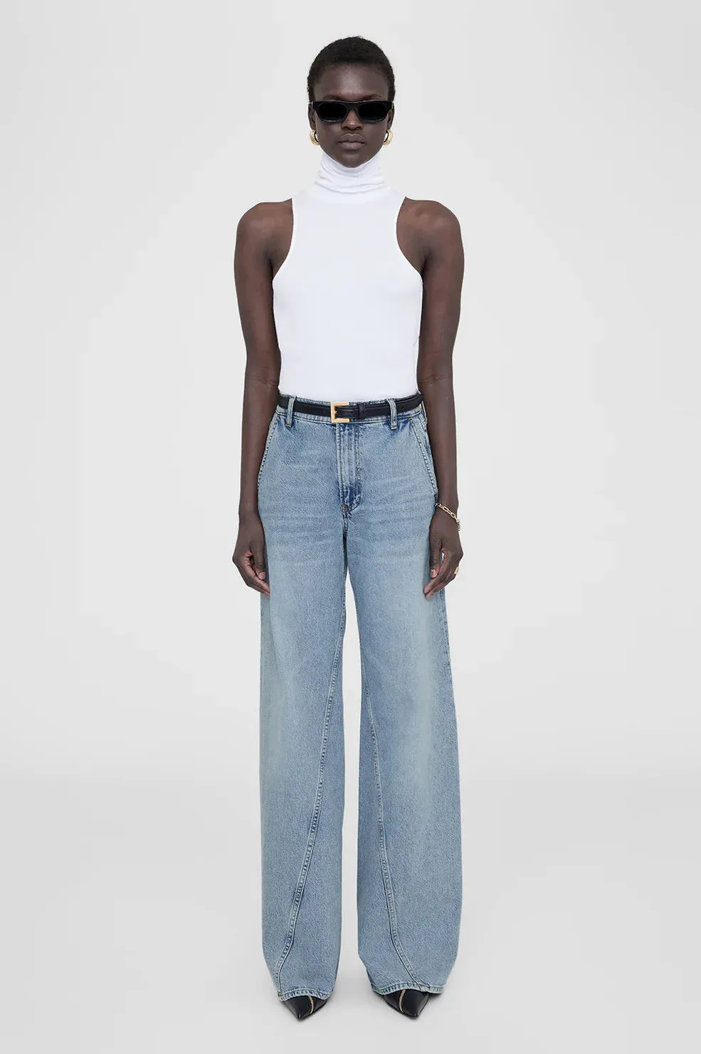 Anine Bing BRILEY JEAN - CAPRI BLUE
