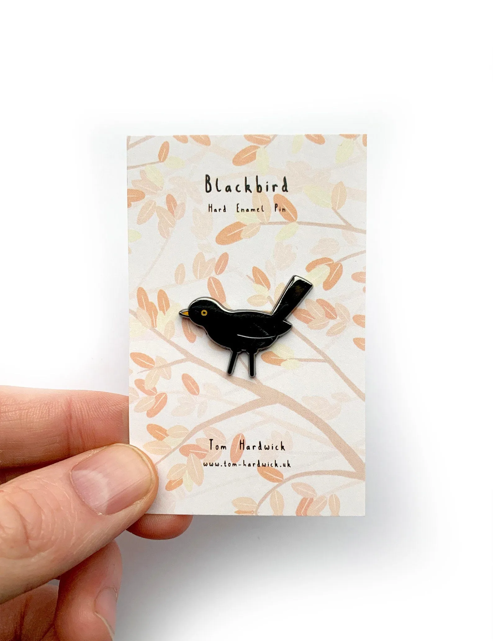 Blackbird Enamel Pin
