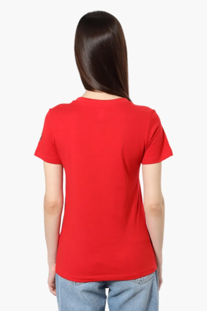Canada Weather Gear Moose Print Tee - Red