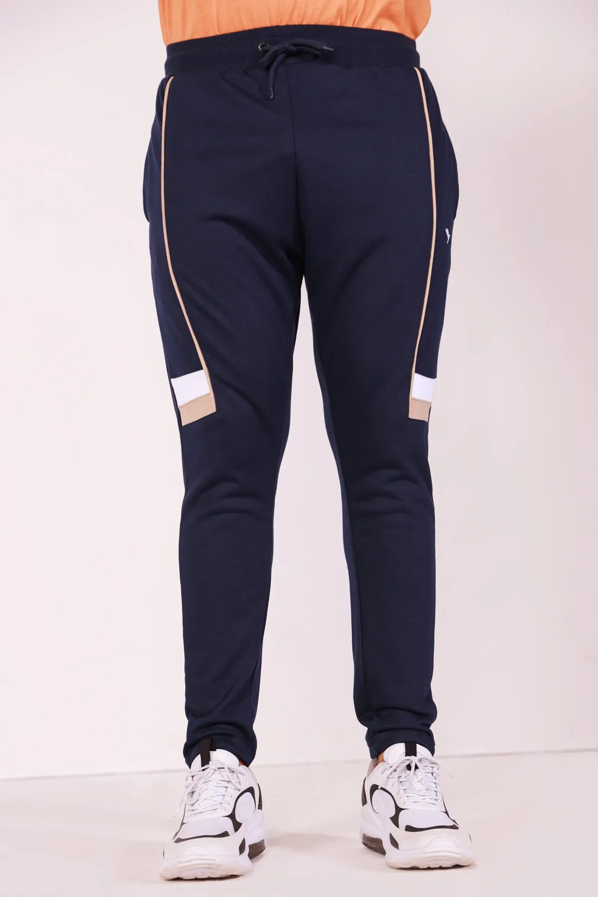 Dark Blue Panelled Trouser - S22 - MTR046R