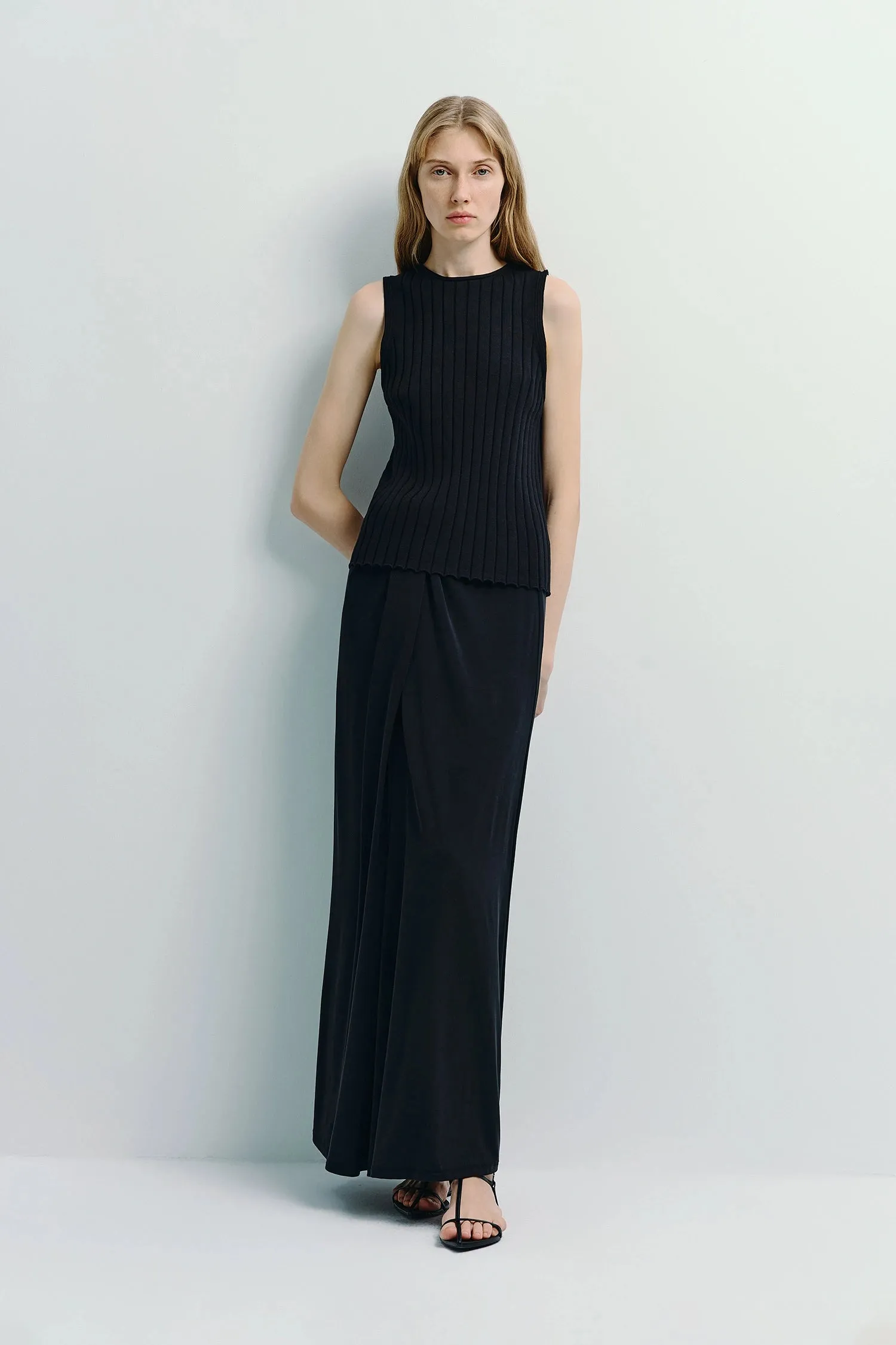 Fleur Twist Front Skirt