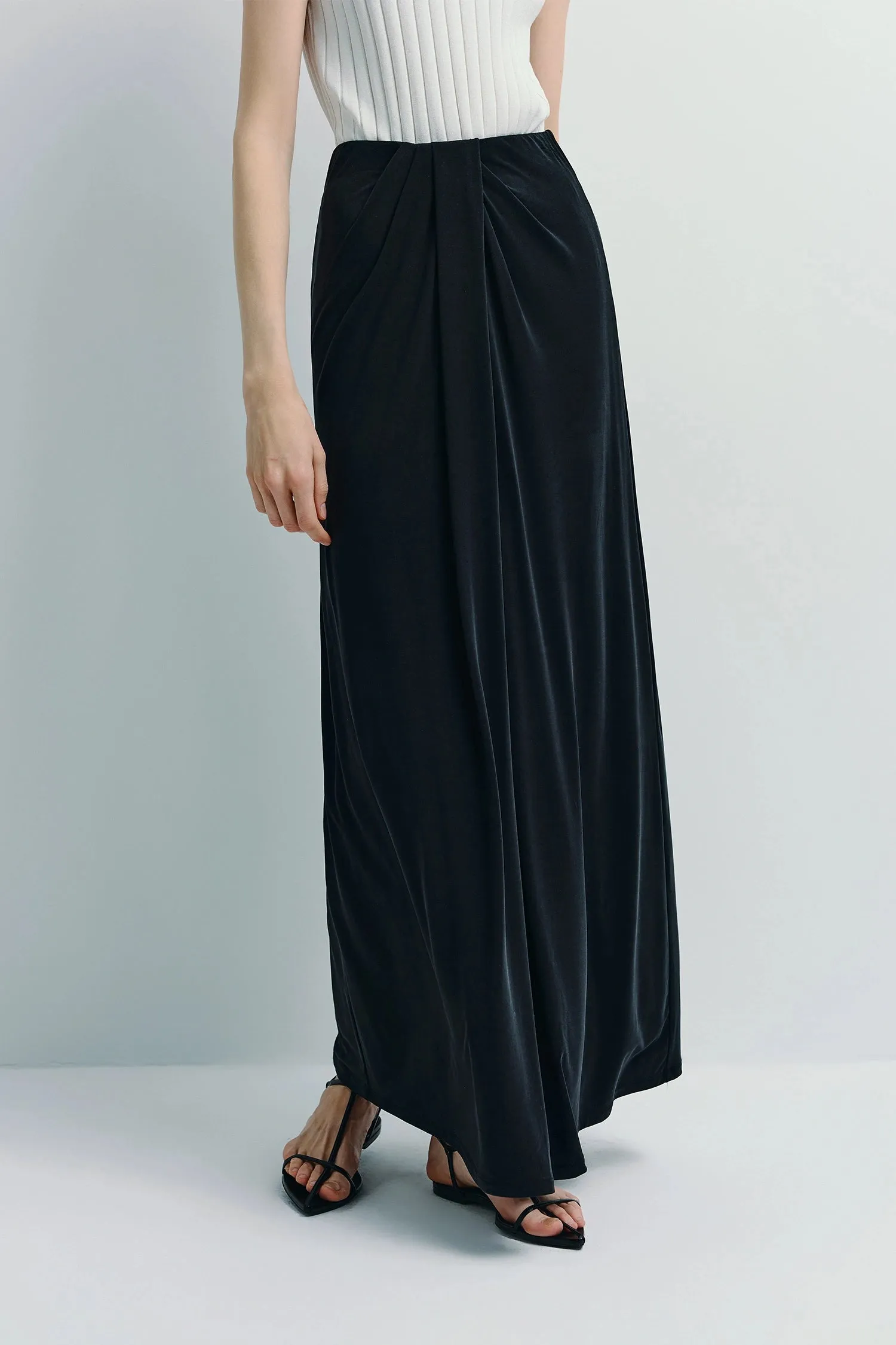 Fleur Twist Front Skirt