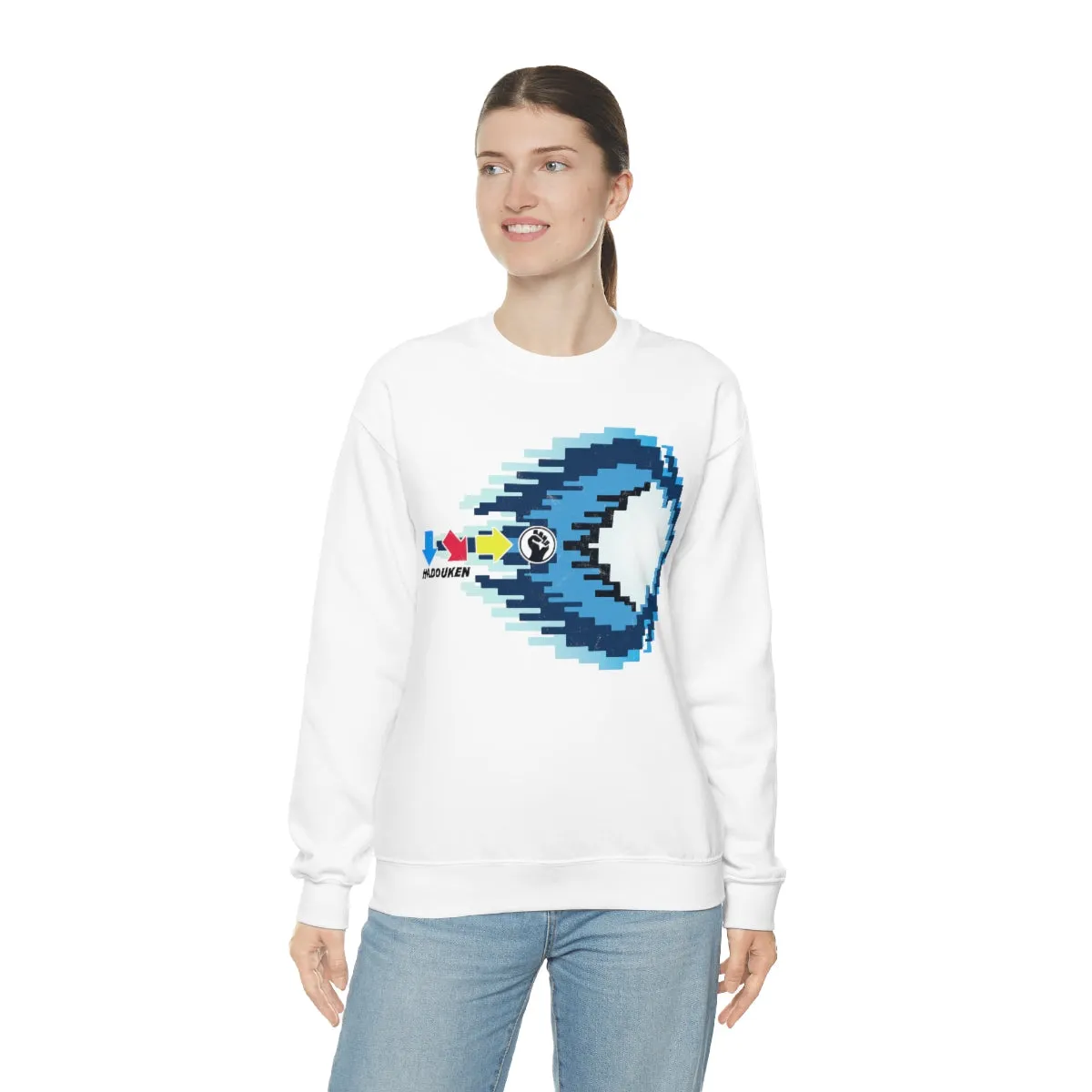 Hadouken - Street Fighter Arcade | Retro Gamer Sweatshirt