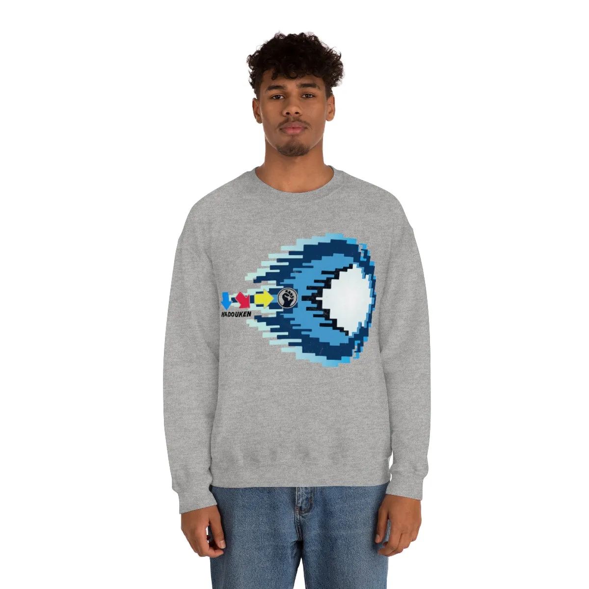 Hadouken - Street Fighter Arcade | Retro Gamer Sweatshirt