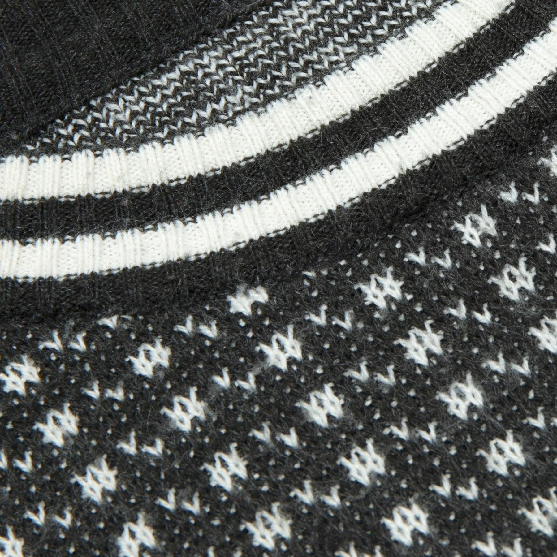 Jacquard Double Knit Jumper
