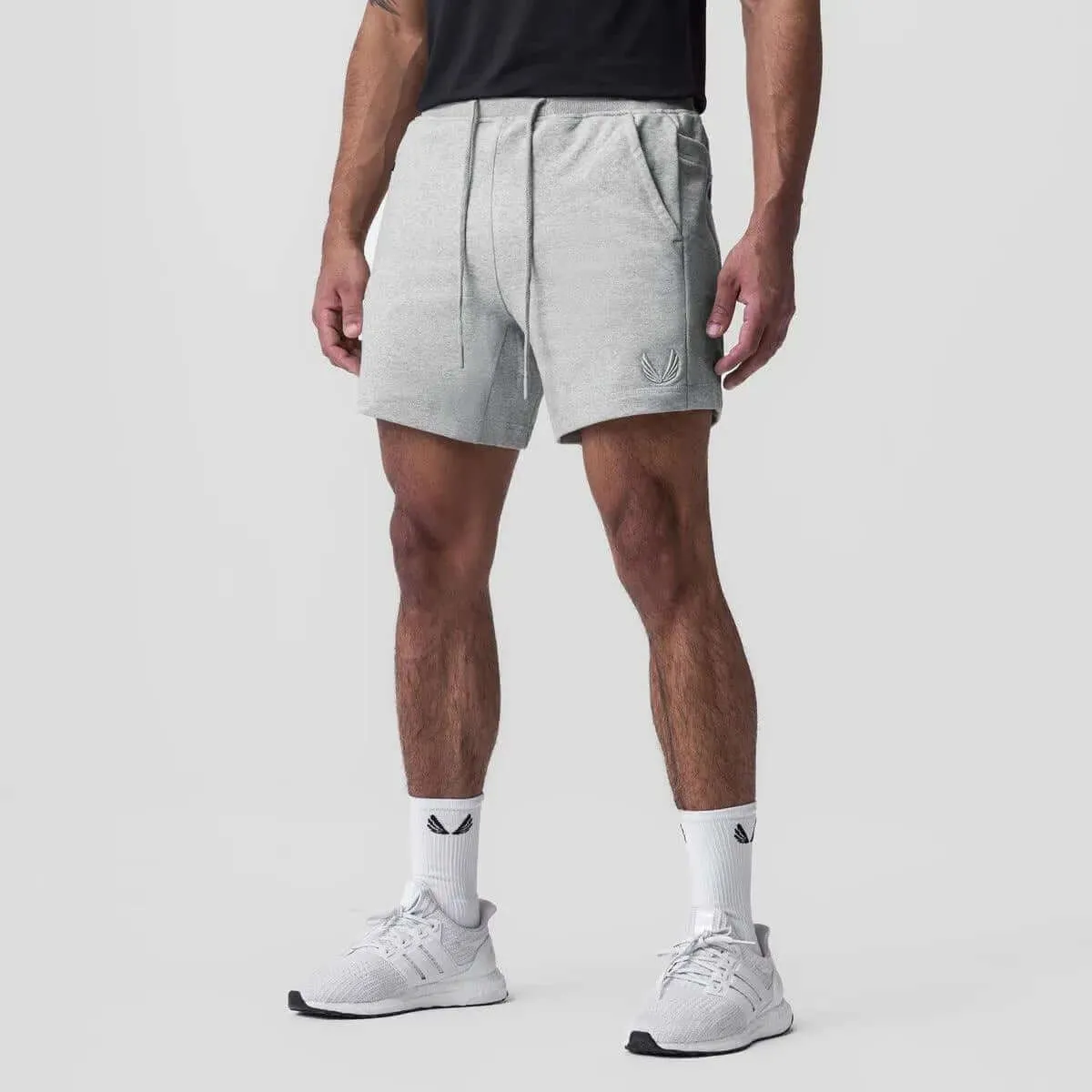 Men's Athletic Shorts: Breathable, Elastic Waistband, Side Pockets