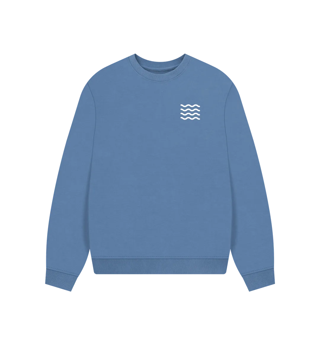 Oceans Nation Logo Women's Oversized Sweatshirt
