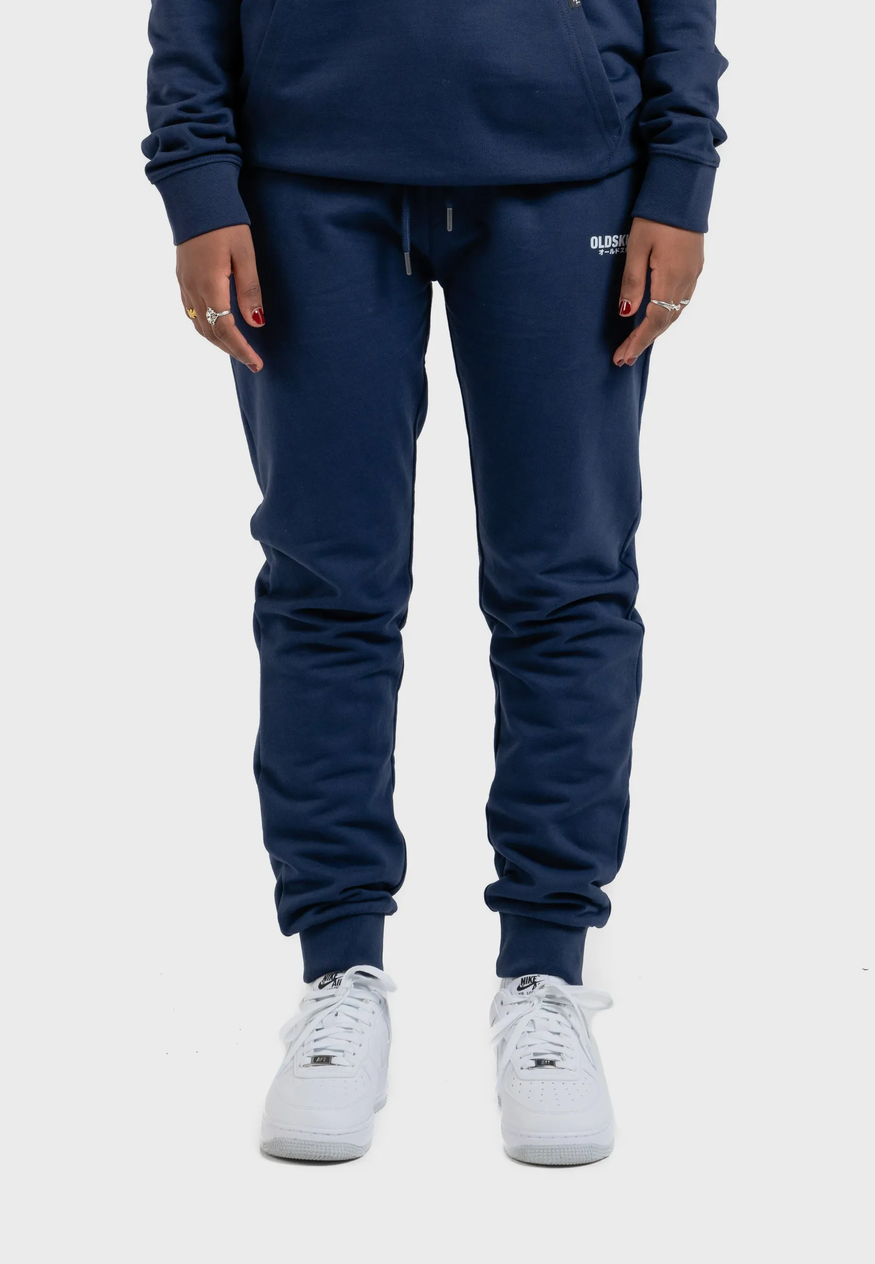 Oldskull Basic Logo Sweat Jogger Navy Blue