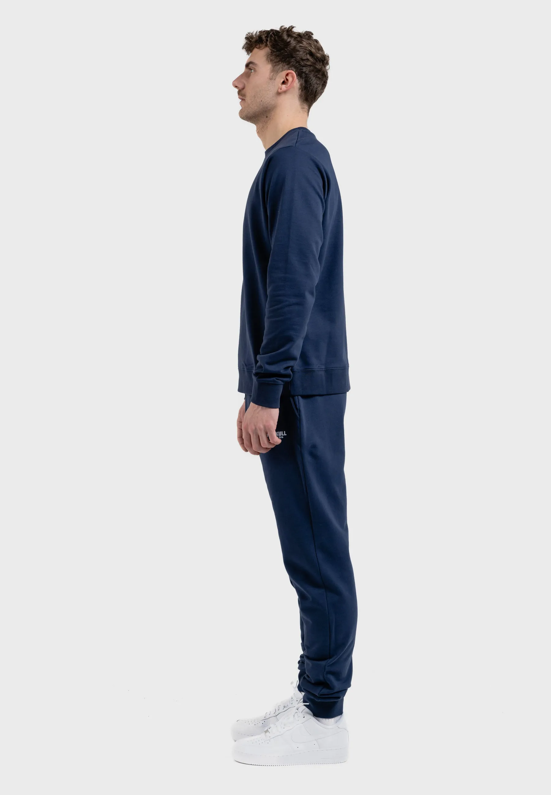 Oldskull Basic Logo Sweat Jogger Navy Blue