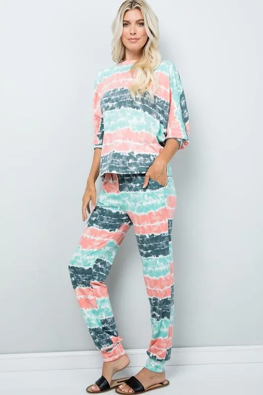 Pre-Order Tie Dye Pants W/ Pocket