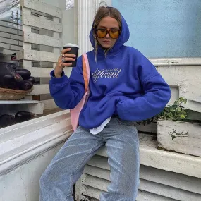 PRINT OVERSIZED HOODIE