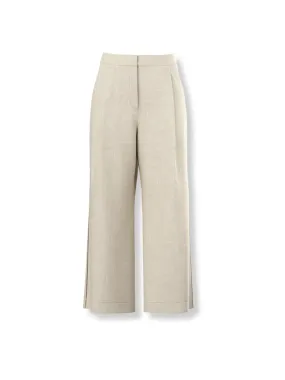 Rika Linen Pants - Chalk
