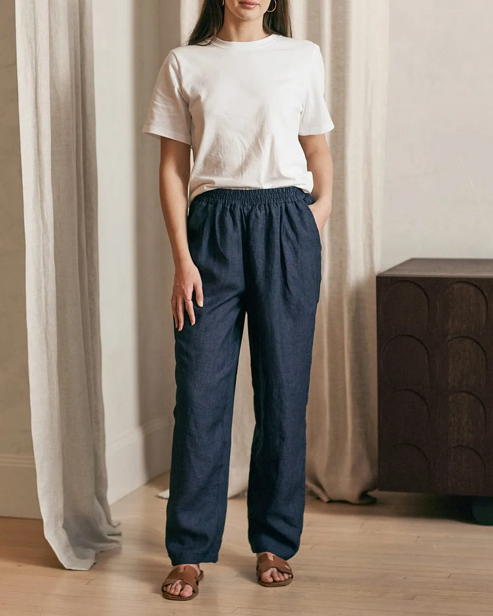 The Relaxed Linen Pant