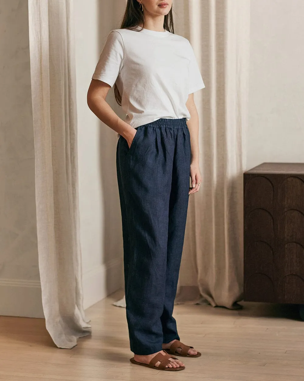 The Relaxed Linen Pant