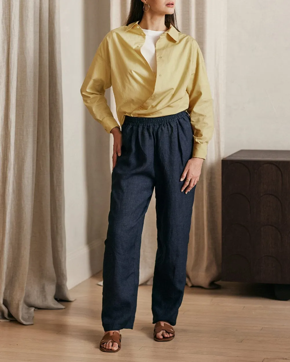 The Relaxed Linen Pant