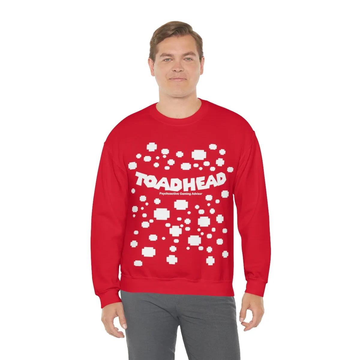 TOADHEAD Psychoactive Gaming Advisor | Psychonaut Gamer Unisex Sweatshirt