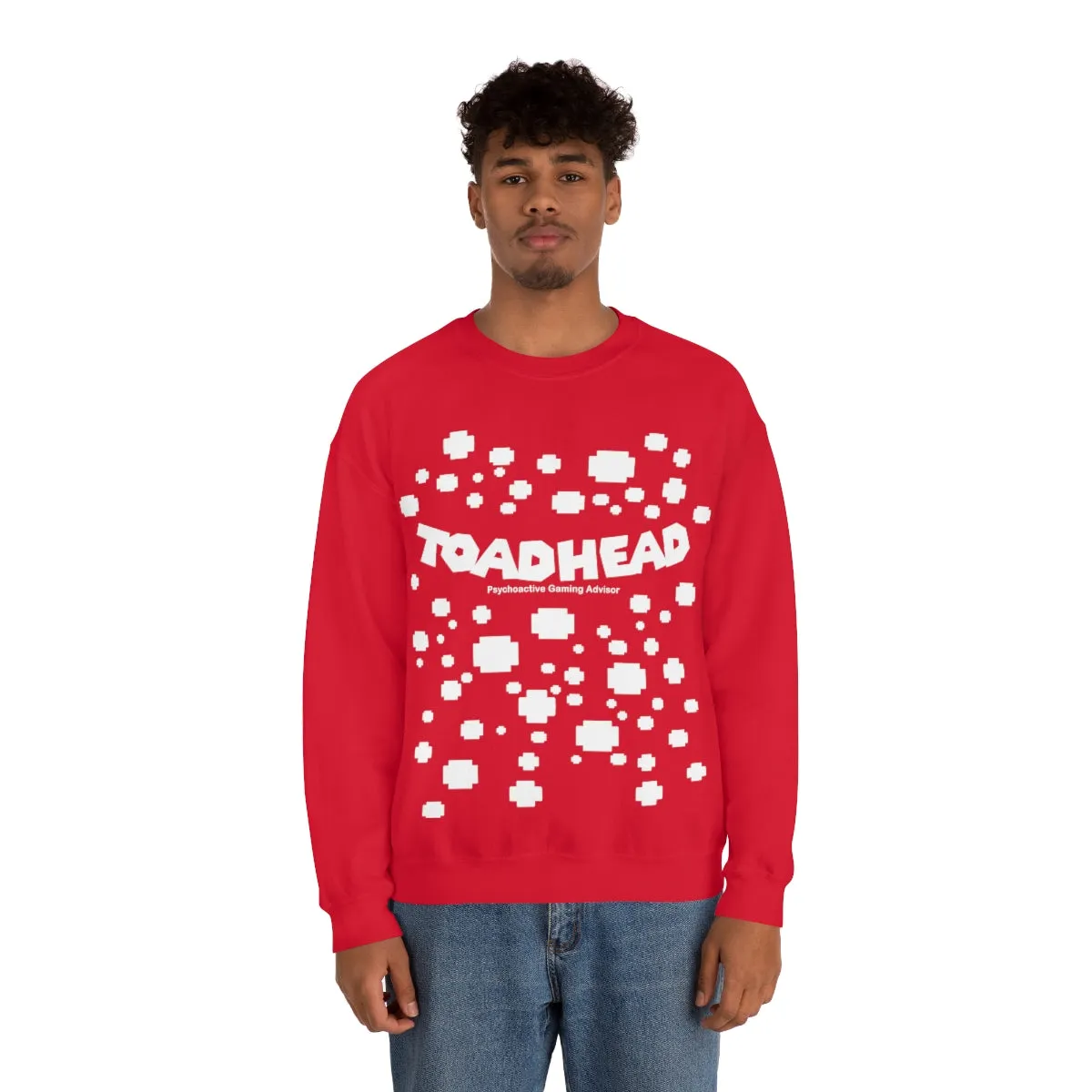 TOADHEAD Psychoactive Gaming Advisor | Psychonaut Gamer Unisex Sweatshirt