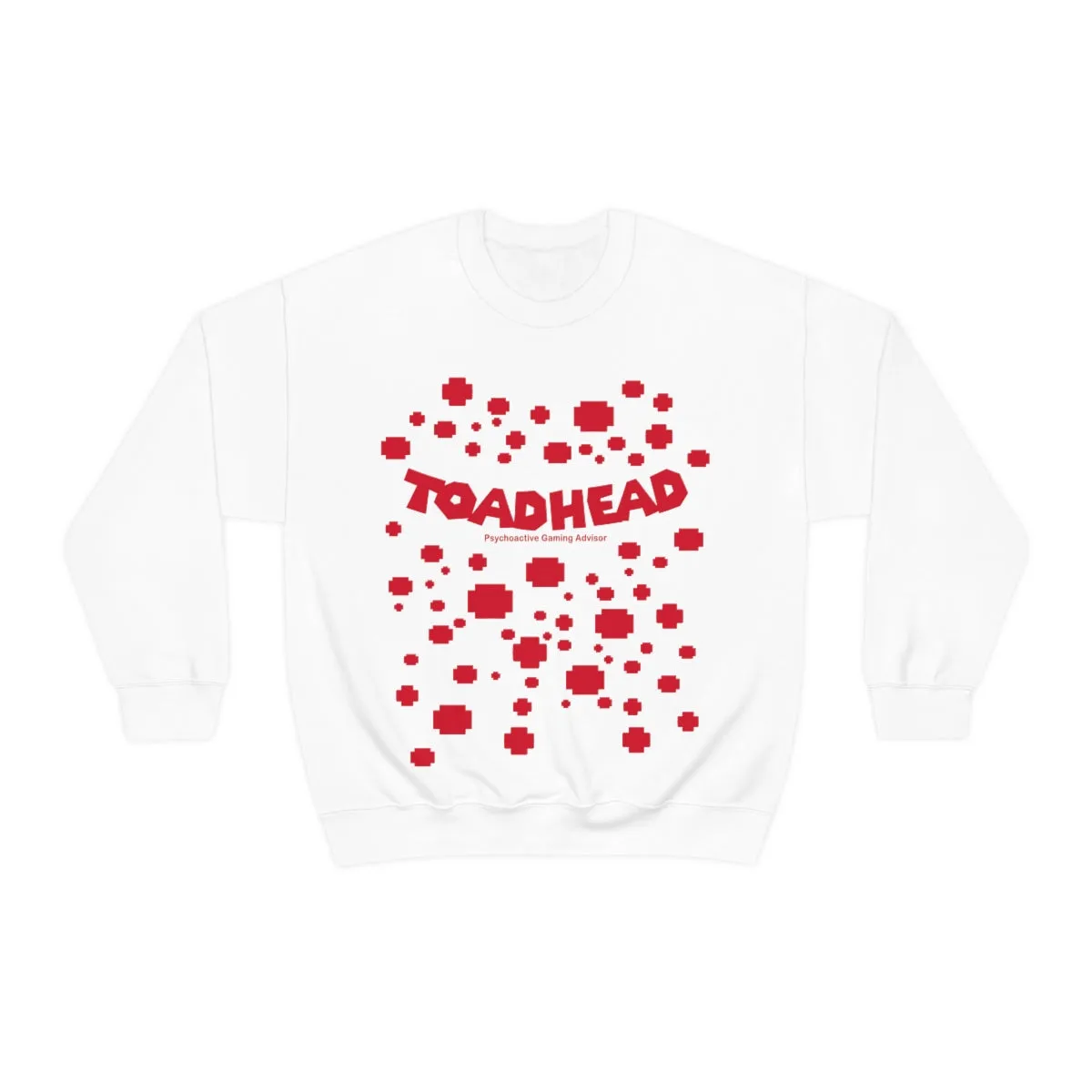 TOADHEAD Psychoactive Gaming Advisor | Psychonaut Gamer Unisex Sweatshirt