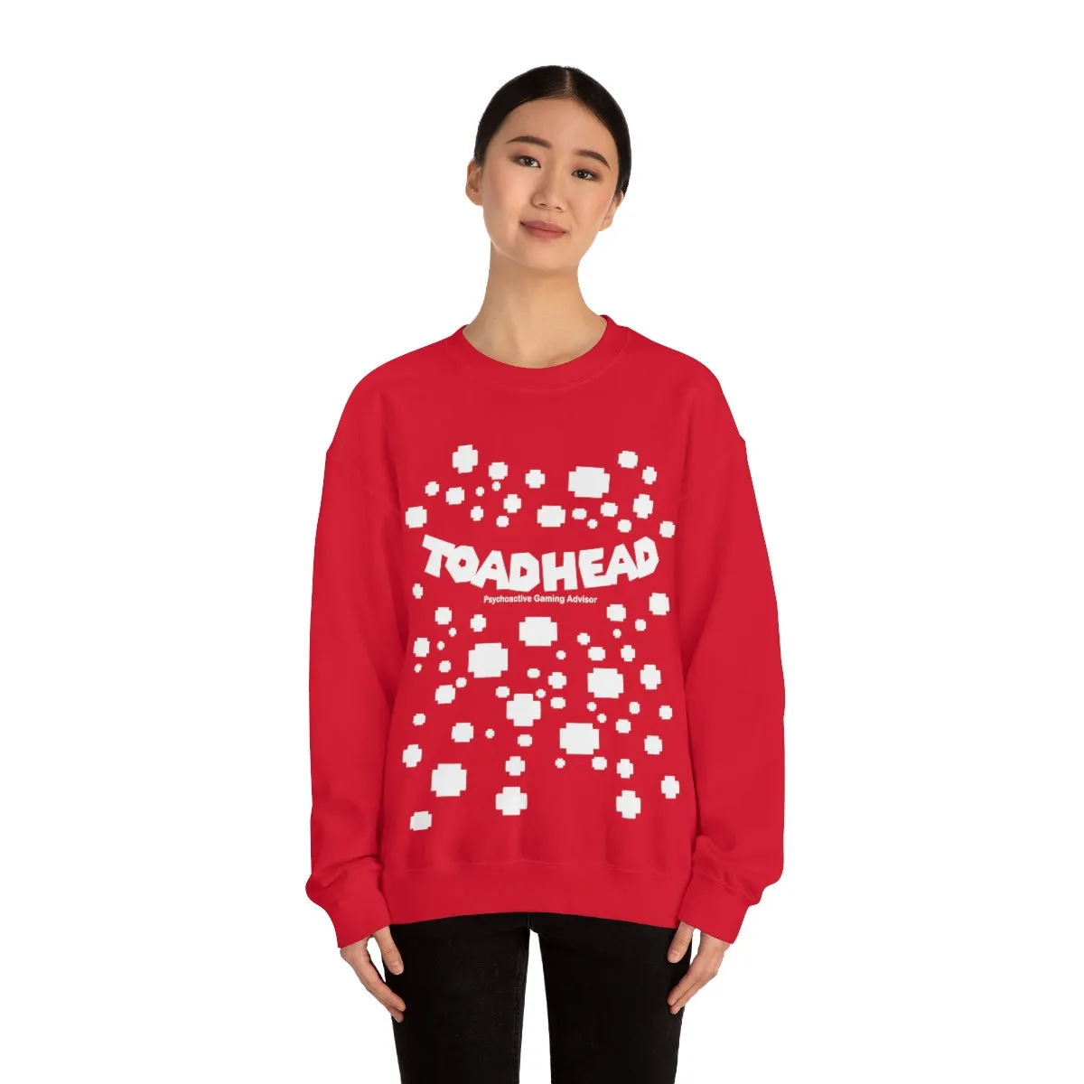 TOADHEAD Psychoactive Gaming Advisor | Psychonaut Gamer Unisex Sweatshirt
