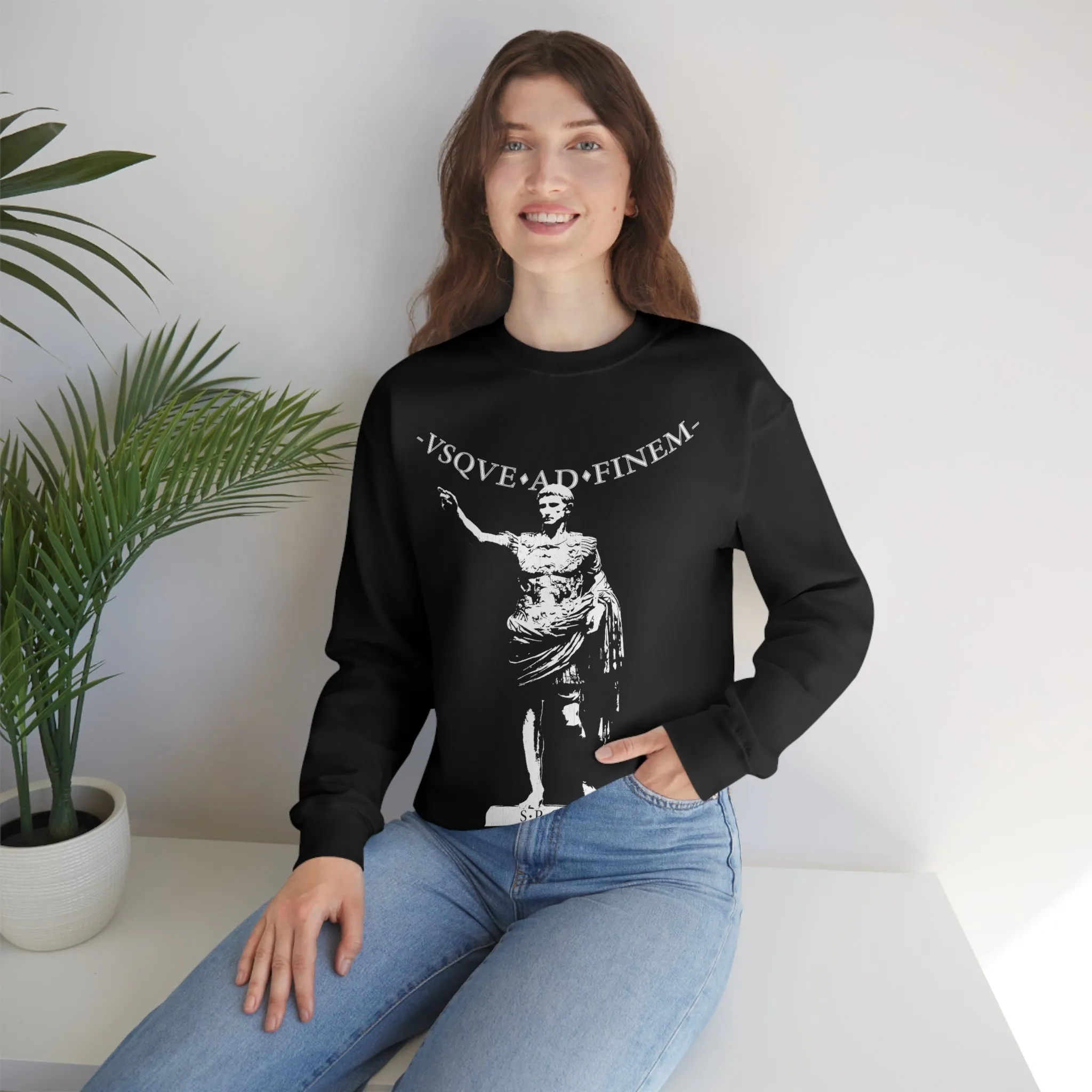 Usque Ad Finem - Emperor Caesar | S.P.Q.R. Sweatshirt