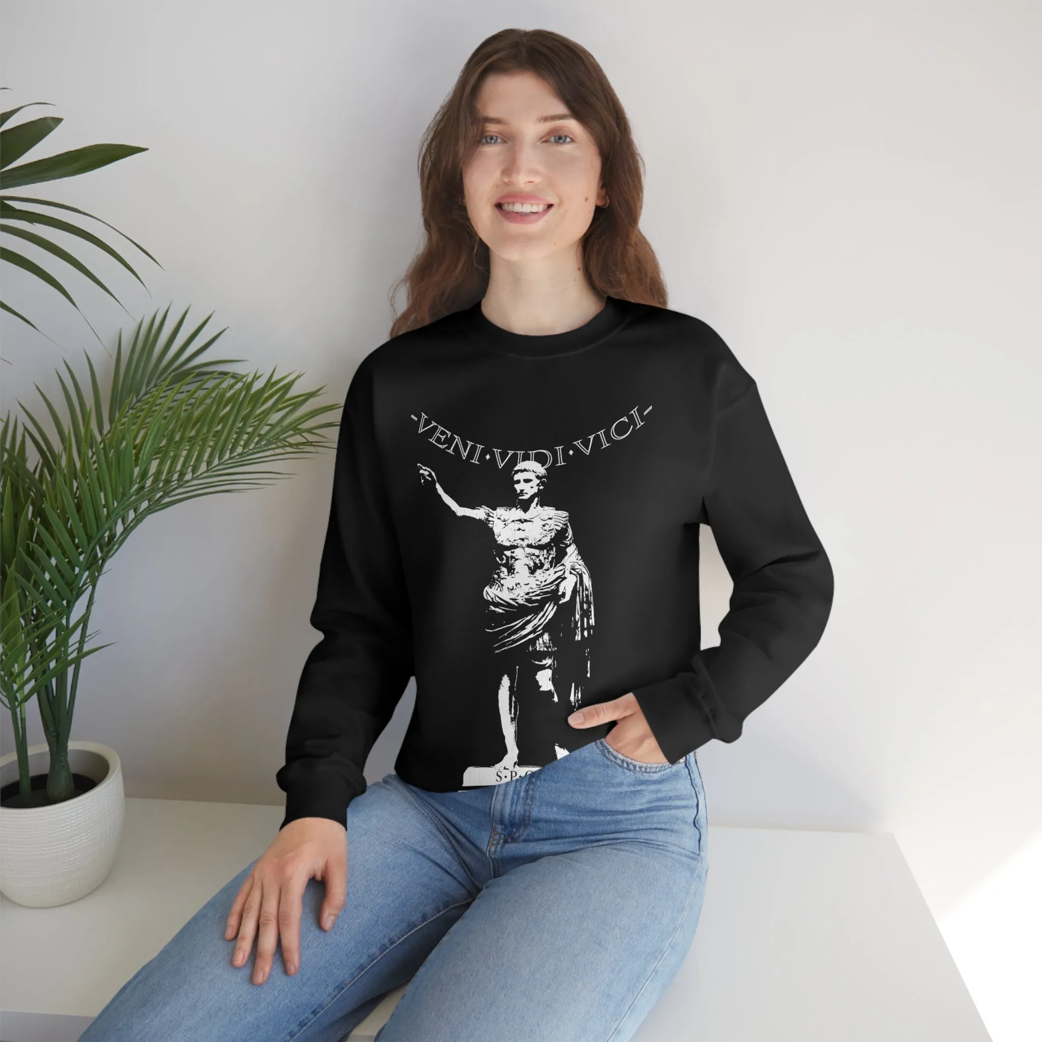 Veni Vidi Vici - Emperor Caesar | S.P.Q.R. Sweatshirt