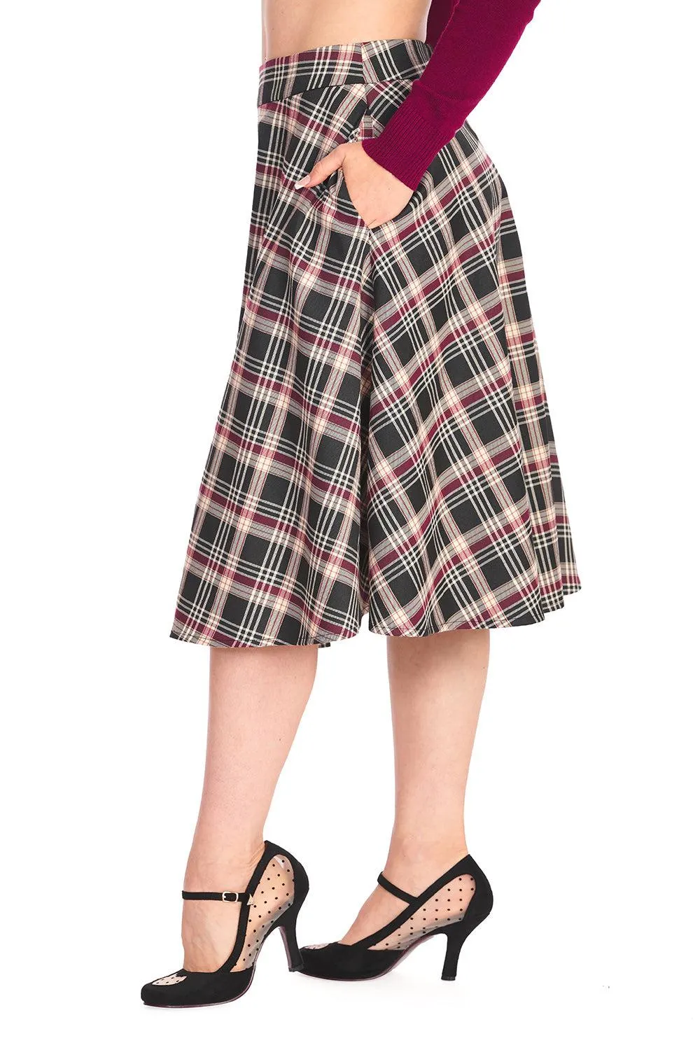 Winter Dreaming Swing Skirt